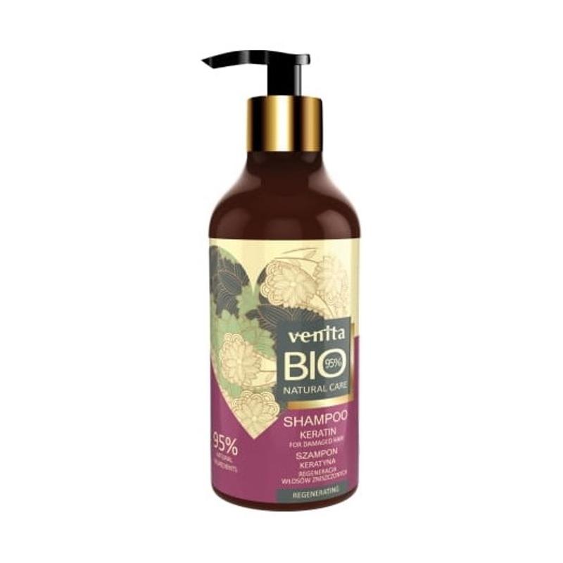 Bio Natural Care Regenerating Hair Shampoo regenerujący szampon do włosów Keratyna 400ml Bio Natural Care Regenerating Hair Shampoo regenerujący szampon do włosów Keratyna 400ml