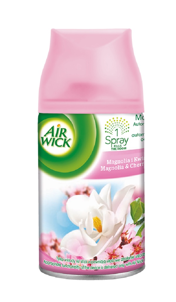Air Wick Freshmatic Magnolia & Cherry Blossom odświeżacz powietrza napełnienie 250 ml