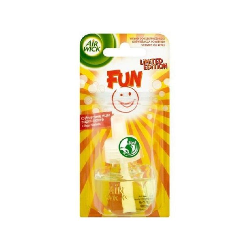 Elektryczny odświeżacz powietrza FUN wkład 19ml Elektryczny odświeżacz powietrza FUN wkład 19ml