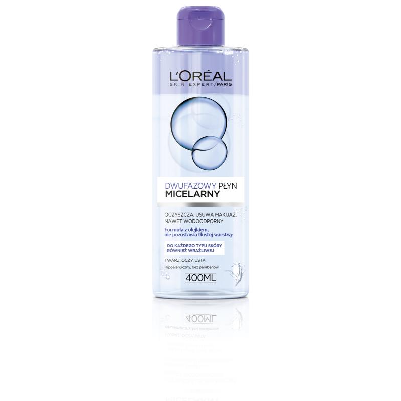 Skin Expert płyn micelarny dwufazowy 400ml Skin Expert płyn micelarny dwufazowy 400ml