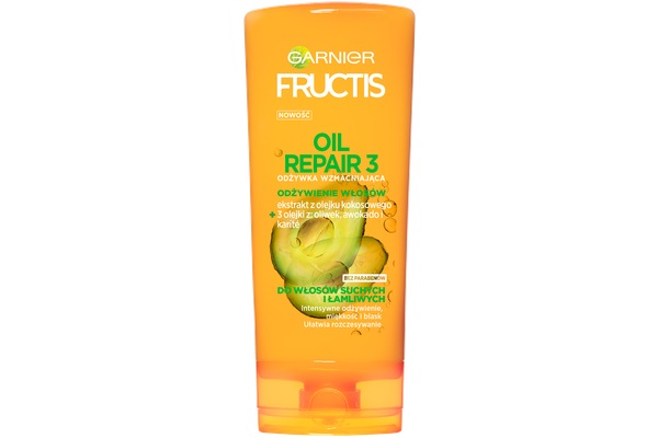 Fructis Oil Repair 3 odżywka wzmacniająca do włosów suchych i łamliwych 200 ml