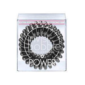 Power 3 Extra Strong Hair Rings gumki do włosów True Black 3szt