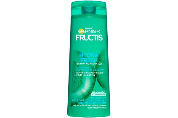 Fructis Hydra Fresh szampon do włosów normalnych, szybko przetłuszczających się 400ml