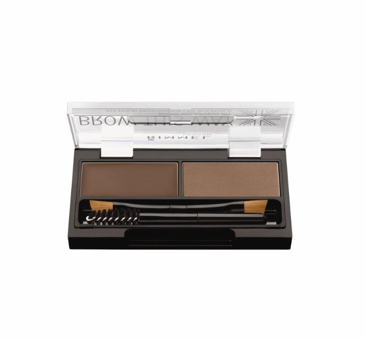 Rimmel Brow This Way paletka do brwi odcień 002 Medium Brown 1,3 g