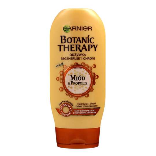 Garnier Botanic Therapy Miód & Propolis balsam regenerujący do włosów zniszczonych bez parabenów 200 ml
