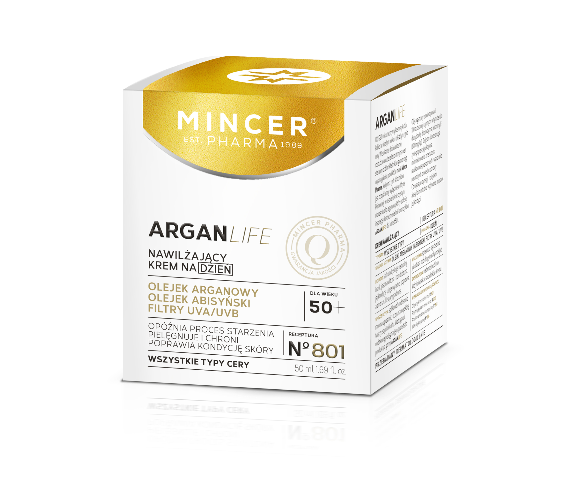 ArganLife krem do twarzy na dzień 50ml