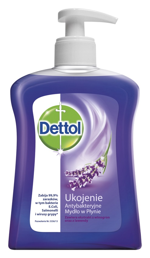 Dettol mydło w płynie antybakteryjne ukojenie 250ml