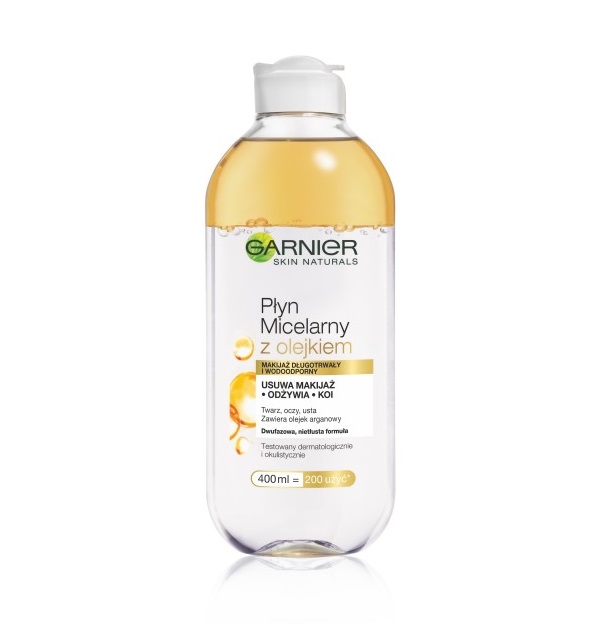 Skin Naturals płyn micelarny z olejkiem 400ml