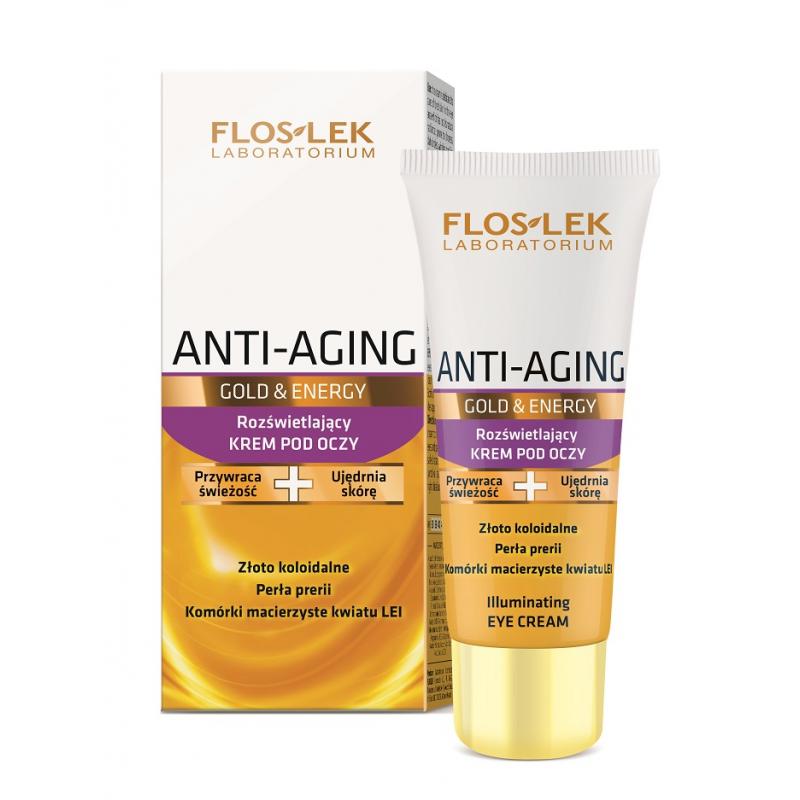 Anti-Aging Gold & Energy rozświetlający krem pod oczy 30ml Anti-Aging Gold & Energy rozświetlający krem pod oczy 30ml