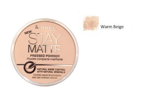 Rimmel Stay Matte puder odcień 006 Warm Beige 14 g