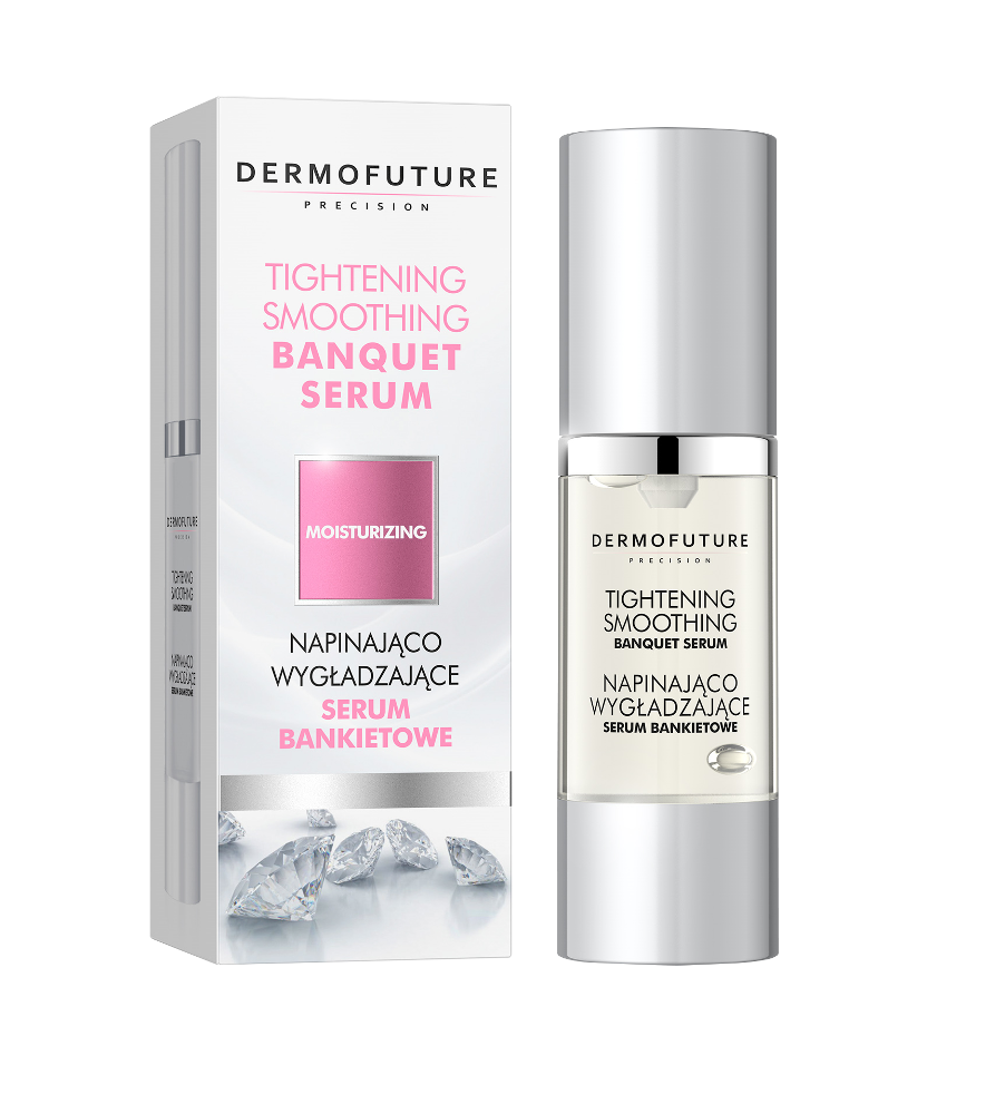 Moisturizing Tightening Smoothing Banquet Serum napinająco-wygładzające serum bankietowe do twarzy 30ml