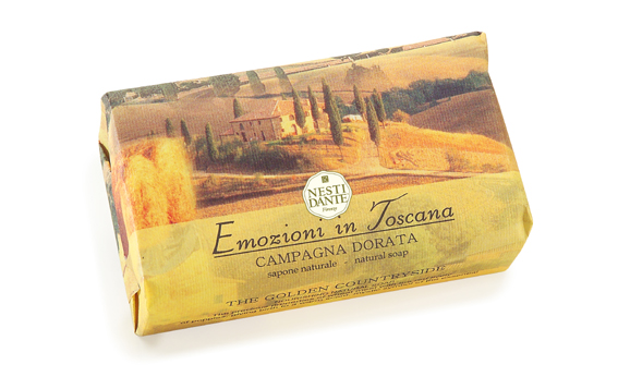 Emozioni In Toscana mydło złoty pejzaż 250g