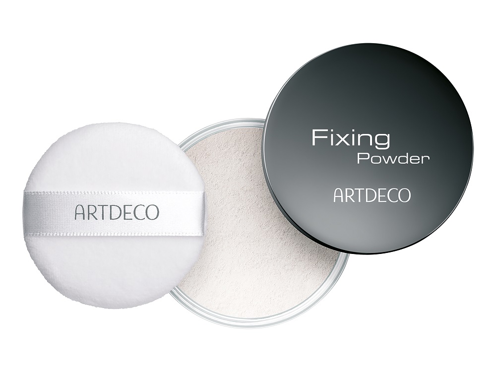 ARTDECO Fixing Powder puder transparentny z aplikatorem 10 g