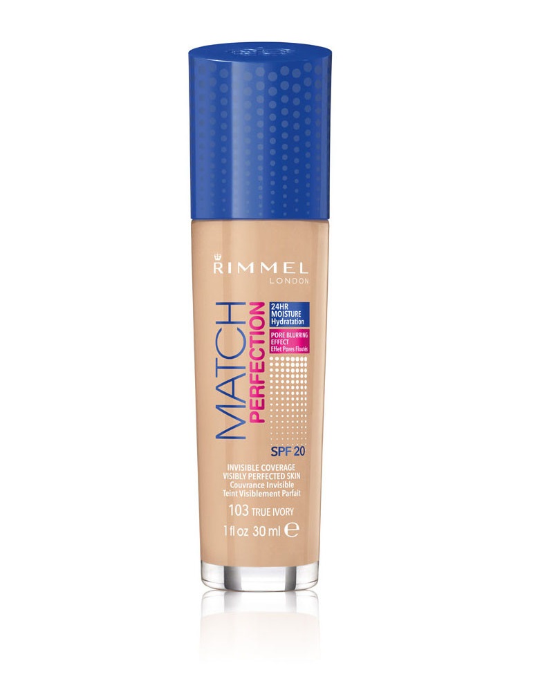 Match Perfection Foundation podkład dopasowujący się do cery 103 True Ivory SPF20 30ml