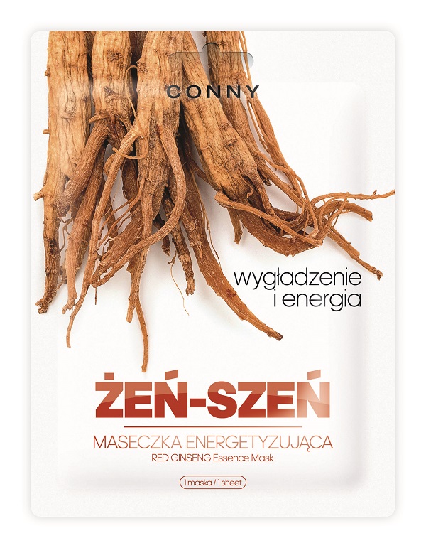 Red Ginseng Essence Mask energetyzująca maseczka w płachcie Żeń-Szeń 23g