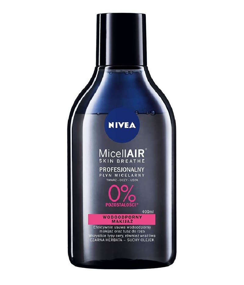 MicellAir Skin Breathe profesjonalny płyn micelarny - makijaż wodoodporny 400ml