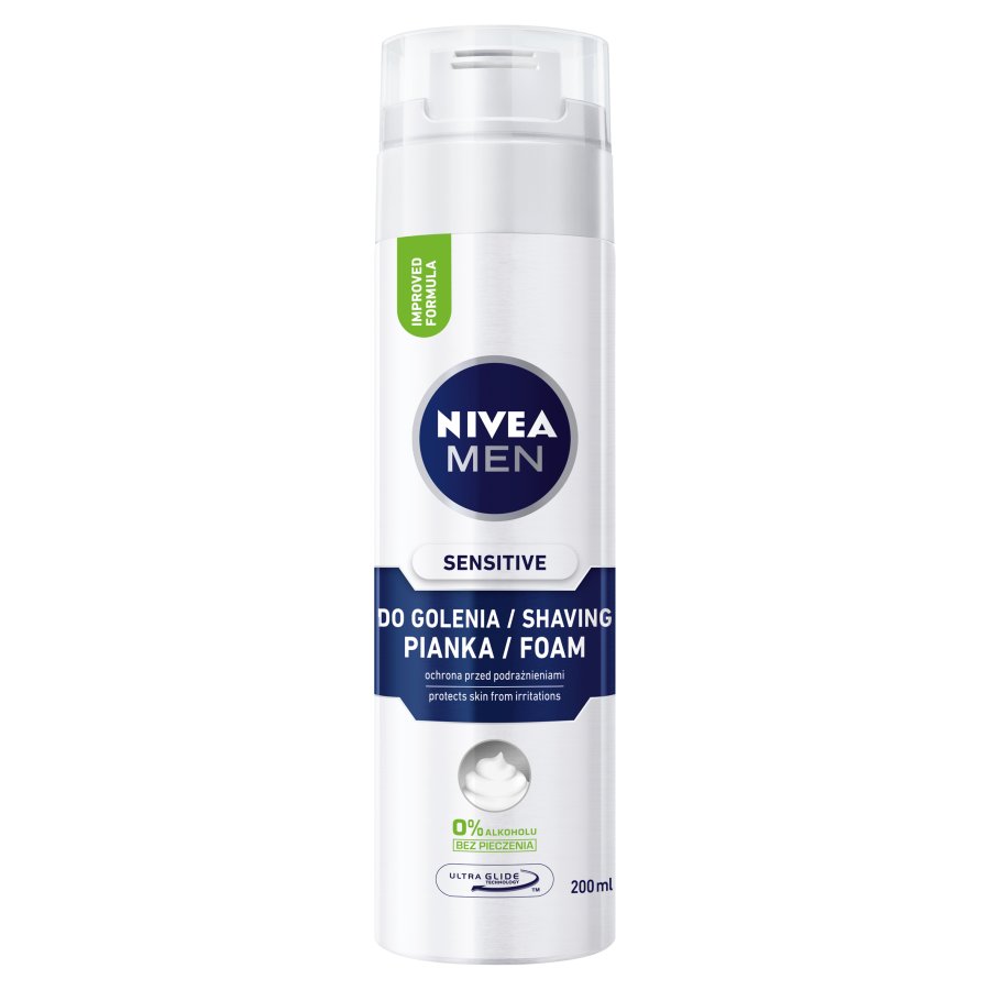 Men Sensitive łagodząca pianka do golenia 200ml