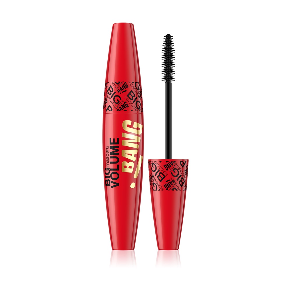 Eveline Big Volume Mascara tusz wydłużająca i pogrubiająca rzęsy Black 10 ml