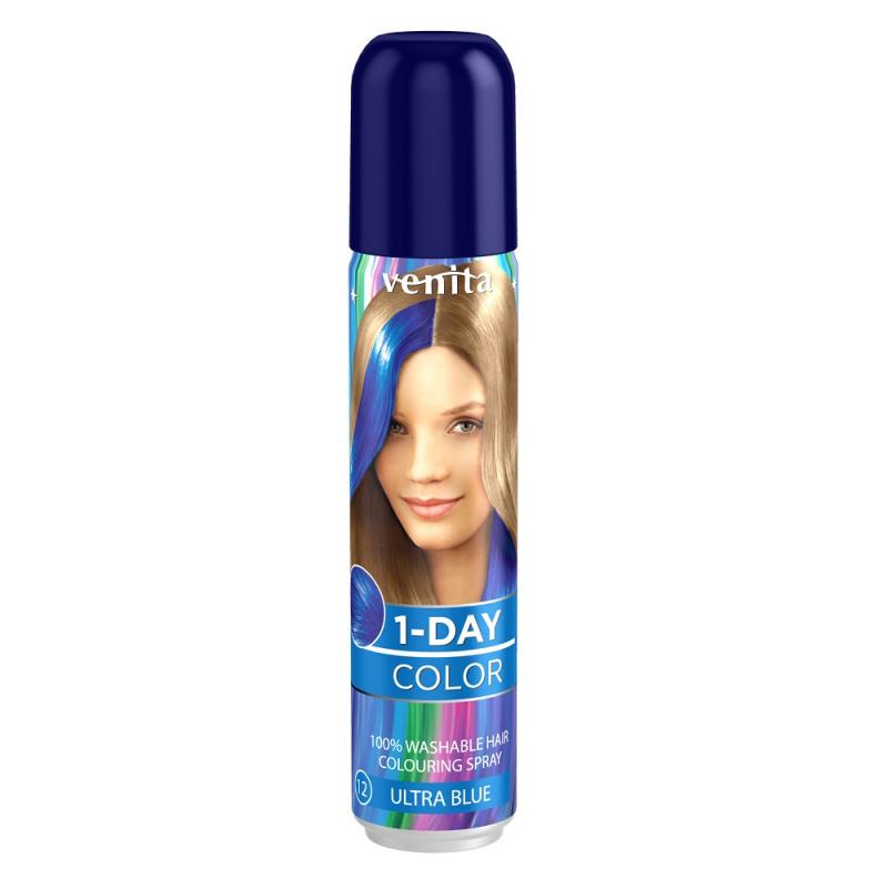 1-Day Color koloryzujący spray do włosów Szafirowy Błękit 50ml