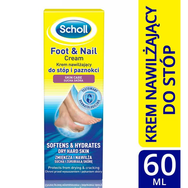 Scholl krem do stóp i paznokci nawilżający mocznik panthenol Scholl krem do stóp i paznokci nawilżający mocznik panthenol