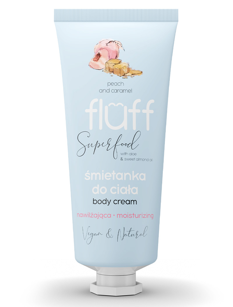 Body Cream śmietanka do ciała nawilżająca Brzoskwinia i Karmel 150ml