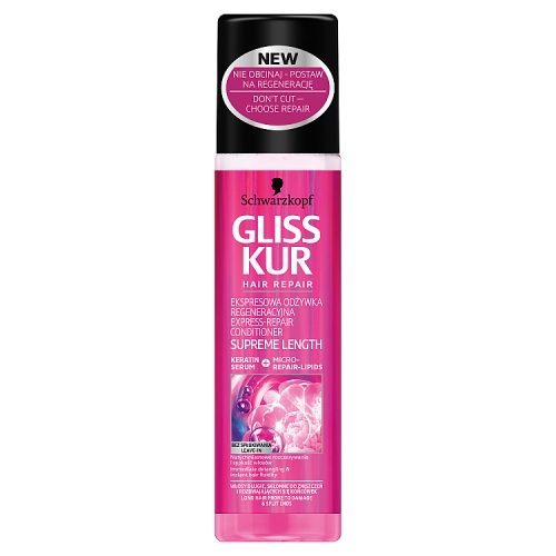 Schwarzkopf Gliss Supreme Length balsam regenerujący dla długich włosów 200 ml