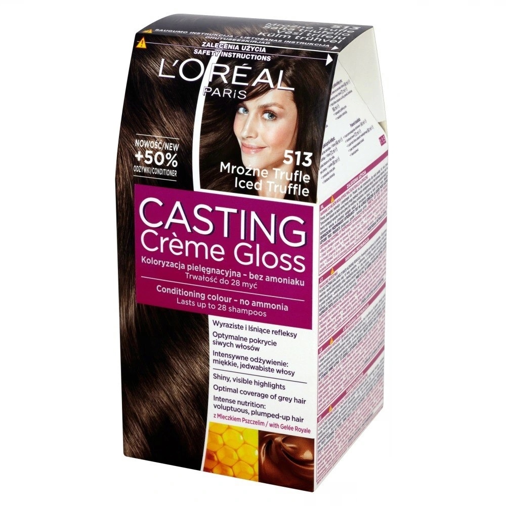 Casting Creme Gloss farba do włosów 513 Mroźna Trufla