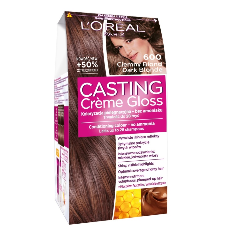 Casting Creme Gloss farba do włosów 600 Ciemny blond