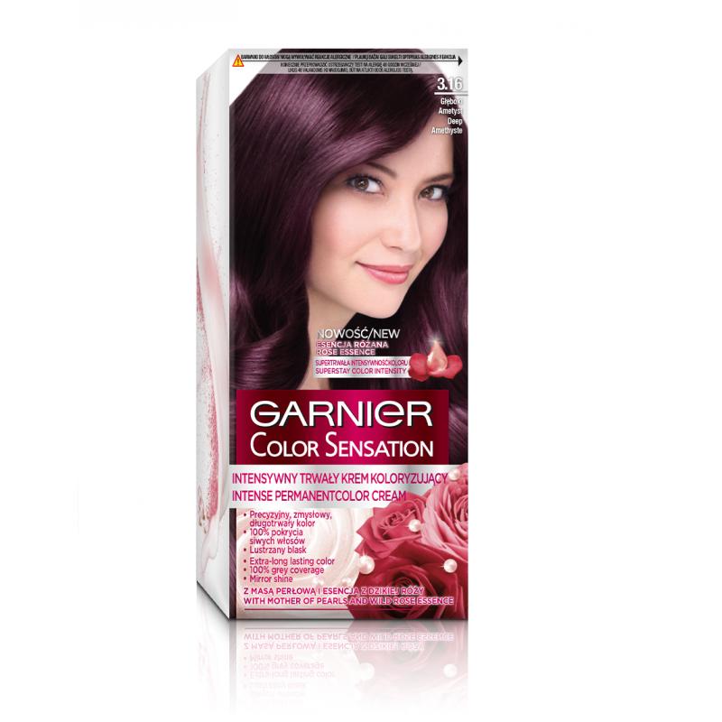 Color Sensation krem koloryzujący do włosów 3.16 Głęboki Ametyst