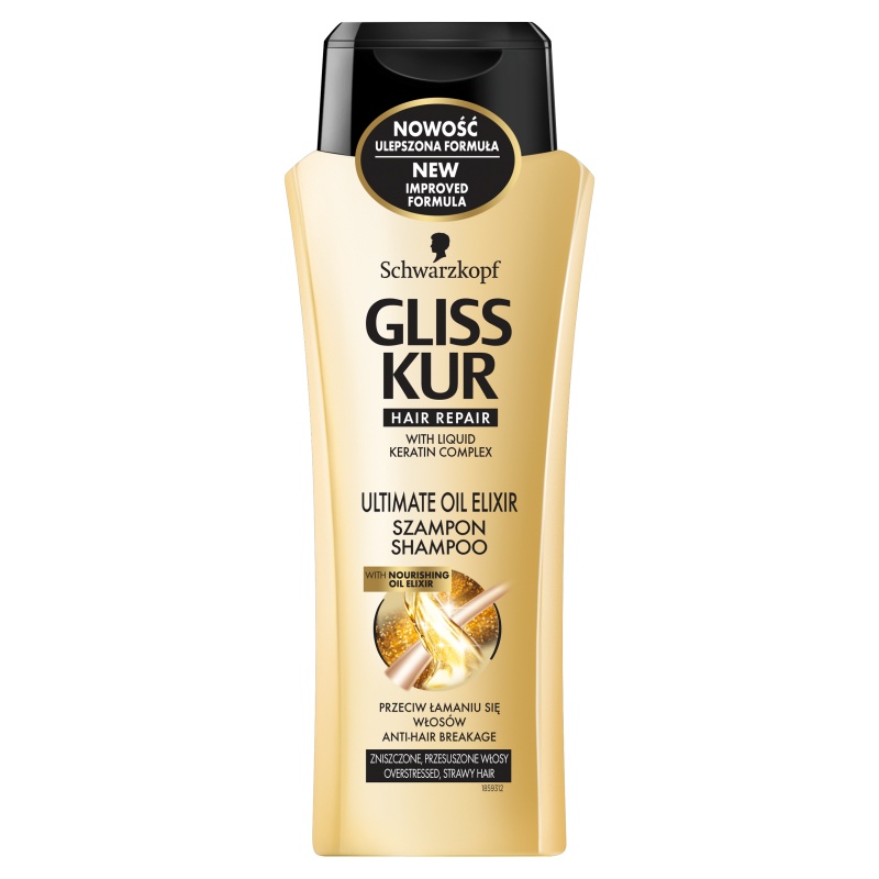 Schwarzkopf Gliss Ultimate Repair szampon wzmacniający do włosów suchych i zniszczonych 250 ml