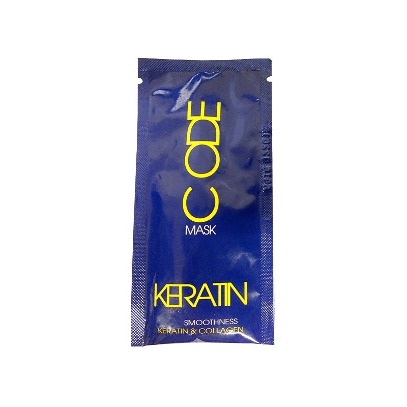 Keratin Code Mask maska do włosów z keratyną 10ml