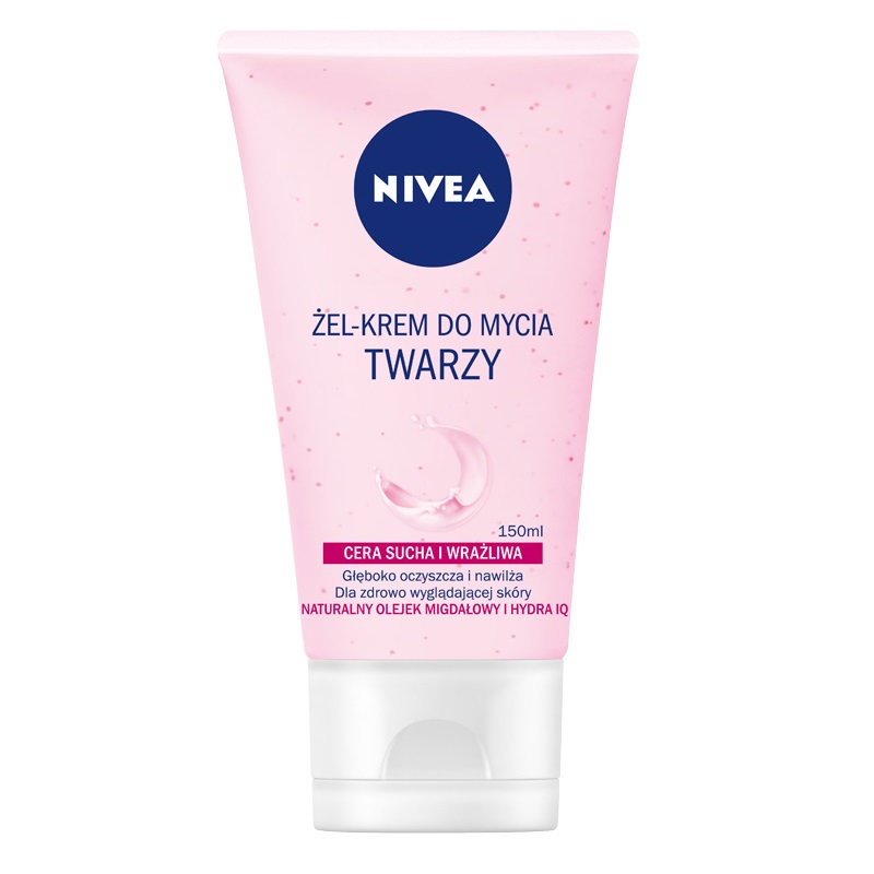 Żel-krem do mycia twarzy cera sucha i wrażliwa 150ml