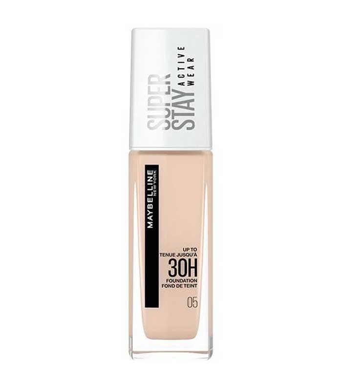 MAYBELLINE NEW YORK SuperStay Active Wear trwały podkład dla idealnego krycia odcień 05 Light Beige 30 ml