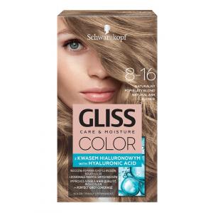 Gliss Color krem koloryzujący do włosów 8-16 Naturalny Popielaty Blond