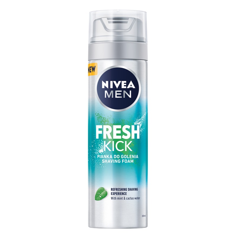 Men Fresh Kick odświeżająca pianka do golenia 200ml