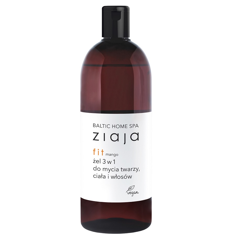 Baltic Home Spa Fit żel 3w1 do mycia twarzy ciała i włosów Mango 500ml