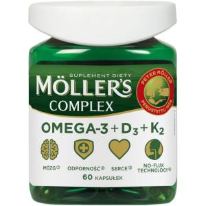 Complex Omega-3 + D3 + K2 suplement diety 60 kapsułek