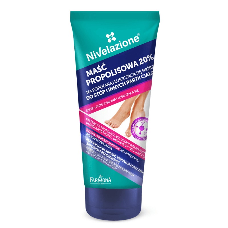 Nivelazione maść propolisowa 20% na popękaną i łuszczącą się skórę 75ml