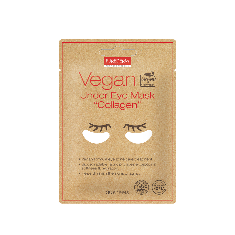 Vegan Under Eye Mask wegańskie płatki pod oczy z kolagenem 30szt