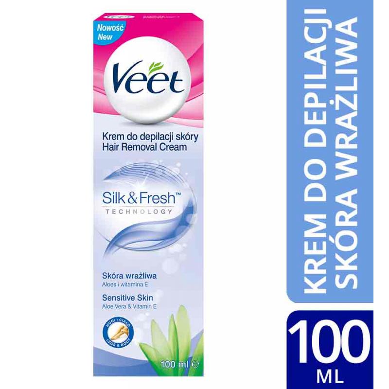 Veet krem do depilacji ciała 5 min skóra wrażliwa Veet krem do depilacji ciała 5 min skóra wrażliwa