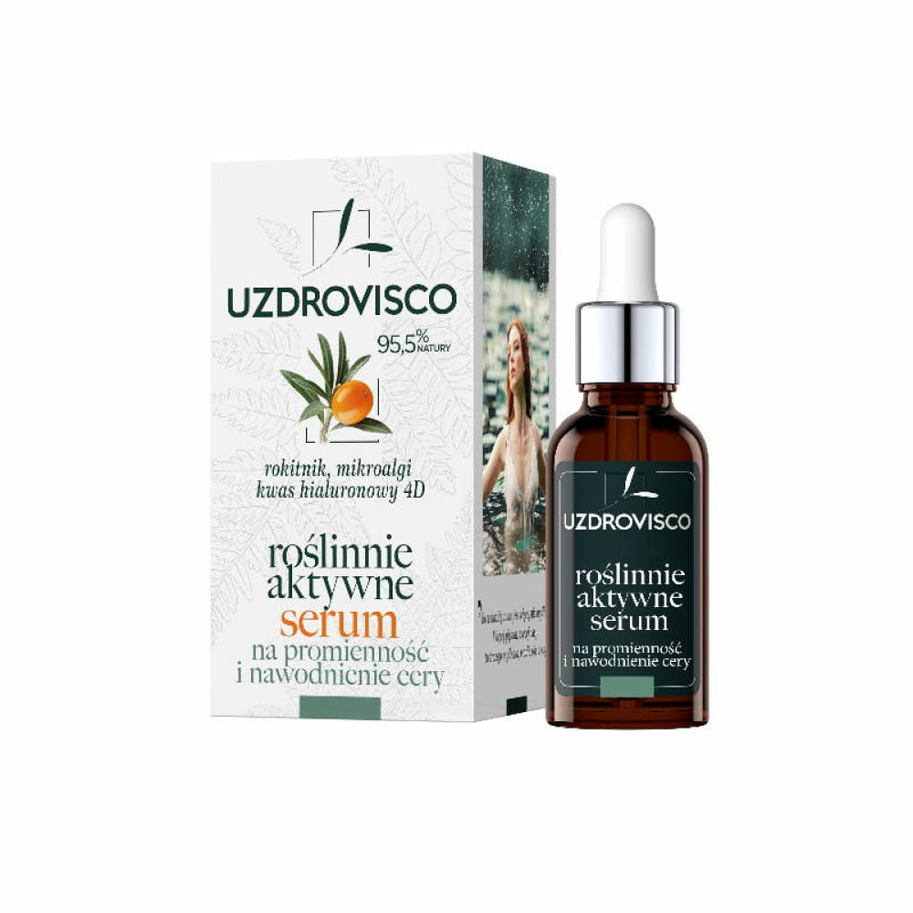 Roślinnie Aktywne serum na promienność i nawodnienie cery Rokitnik 30ml