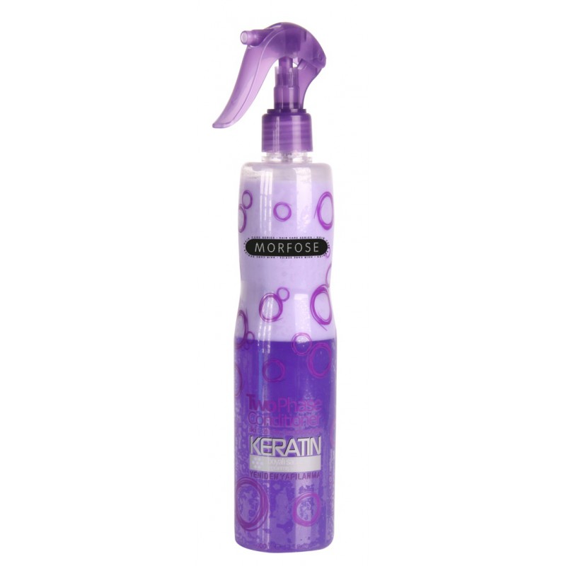 Keratin Two Phase Conditioner dwufazowa odżywka do włosów zniszczonych 400ml