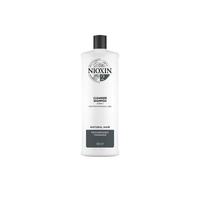 System 2 Cleanser Shampoo oczyszczający szampon do włosów normalnych znacznie przerzedzonych 1000ml