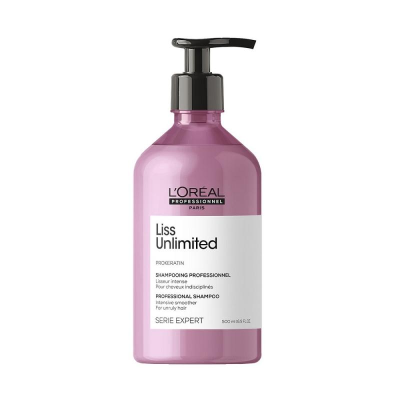 Serie Expert Liss Unlimited Shampoo szampon intensywnie wygładzający włosy niezdyscyplinowane 500ml