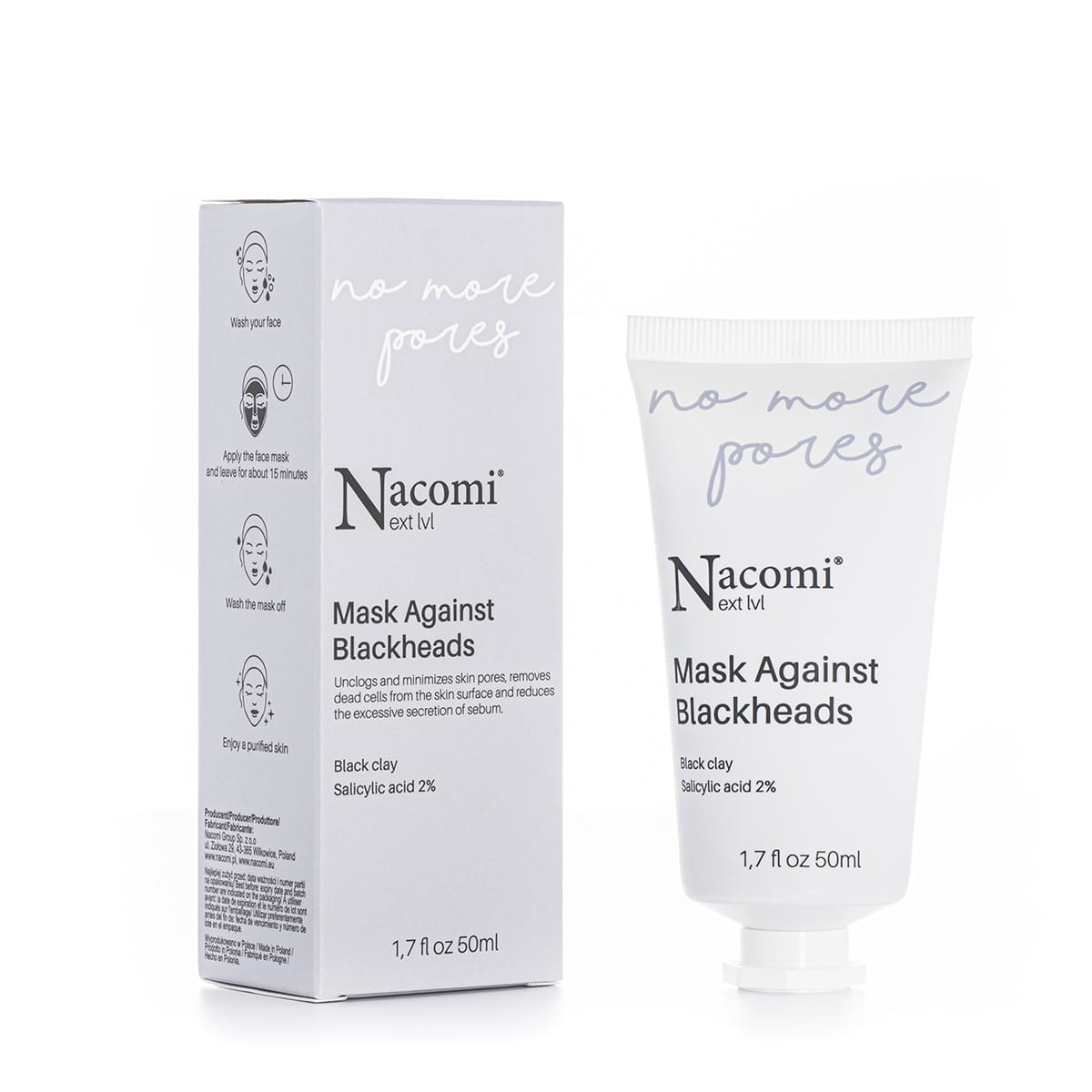 Next Level Mask Against Blackheads maska przeciw zaskórniakom 50ml