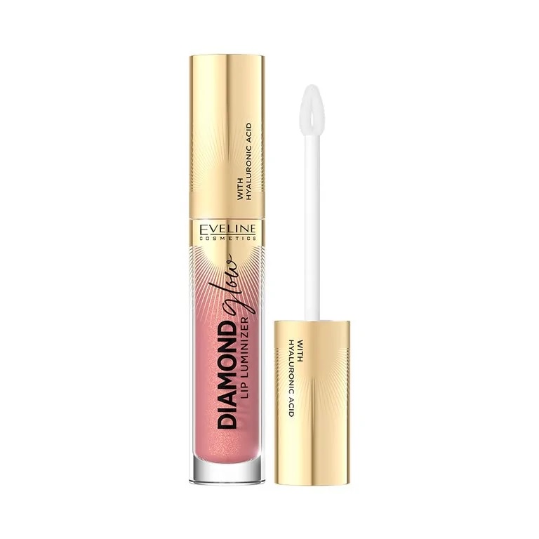 Diamond Glow Lip Luminizer błyszczyk do ust z kwasem hialuronowym 04 Raspberry Sorbet 4.5ml