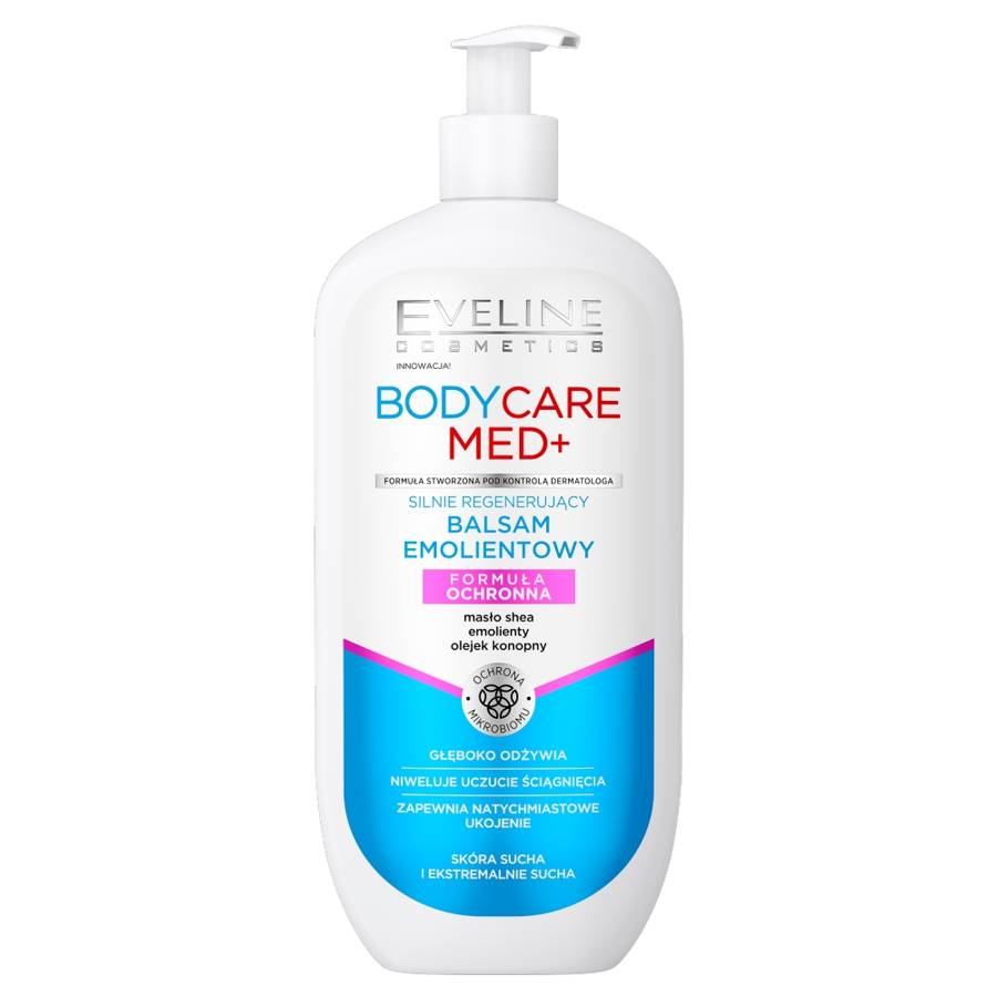 Body Care Med+ silnie regenerujący balsam emolientowy 350ml