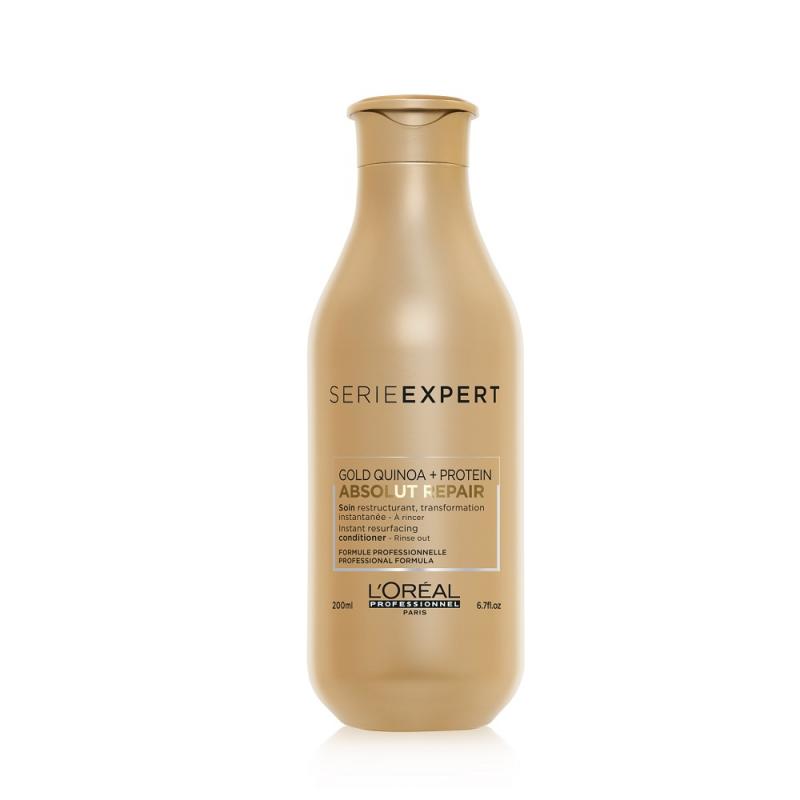 Serie Expert Absolut Repair Instant Resurfacing regenerująca odżywka do włosów zniszczonych i osłabionych 200ml Serie Expert Absolut Repair Instant Resurfacing regenerująca odżywka do włosów zniszczonych i osłabionych 200ml
