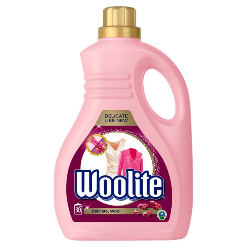Delicate Wool płyn do prania ochrona delikatnych tkanin z keratyną 1800ml Delicate Wool płyn do prania ochrona delikatnych tkanin z keratyną 1800ml