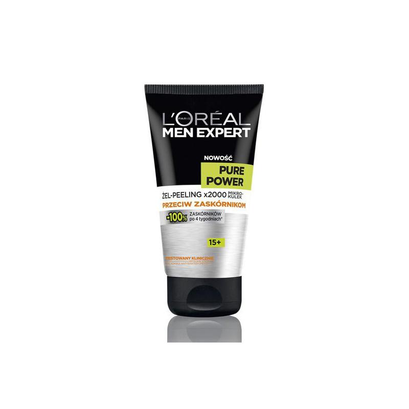 Men Expert Pure Power żel-peeling przeciw zaskórnikom 150ml Men Expert Pure Power żel-peeling przeciw zaskórnikom 150ml